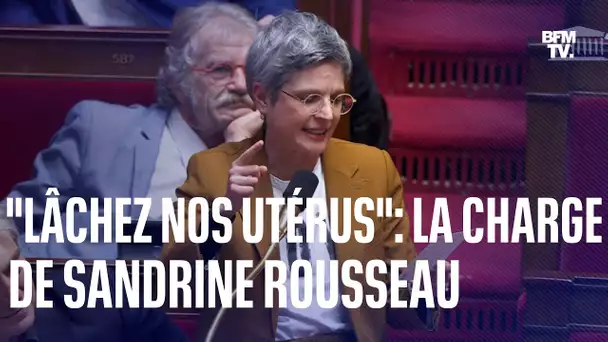 "Lâchez nos utérus": Sandrine Rousseau charge la droite et l’extrême droite sur la natalité