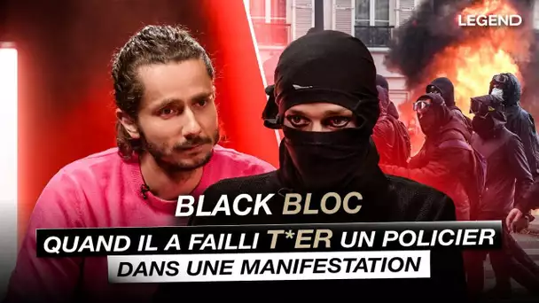 Black Bloc, il a failli t*er un policier dans une manifestation