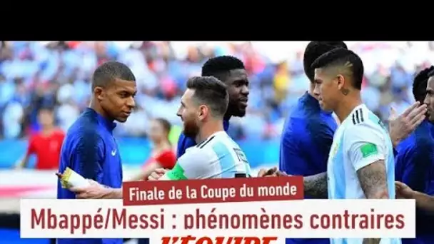 Messi/Mbappé, phénomènes contraires - Foot - CM 2022