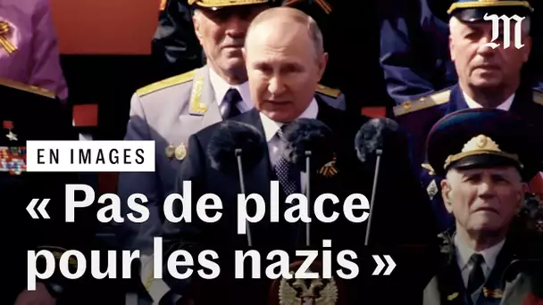 « Pas de place pour les nazis » : Poutine justifie sa guerre en Ukraine pendant le défilé du 9-Mai