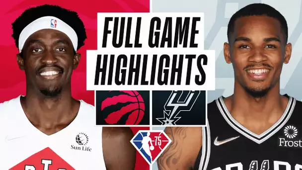 RAPTORS at SPURS | FULL GAME HIGHLIGHTS | March 9, 2022