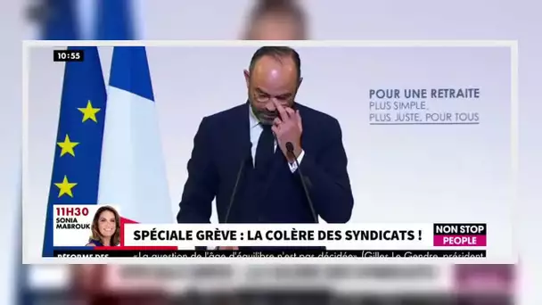 ✅  VIDÉO – Edouard Philippe a-t-il fait un doigt d&#039;honneur pendant son discours ? Ce geste qui inter