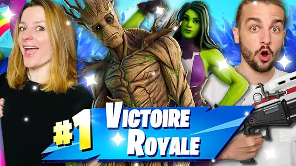 ON VEUT FAIRE TOP 1 AVEC GROOT ET SHE-HULK ! FORTNITE DUO FR