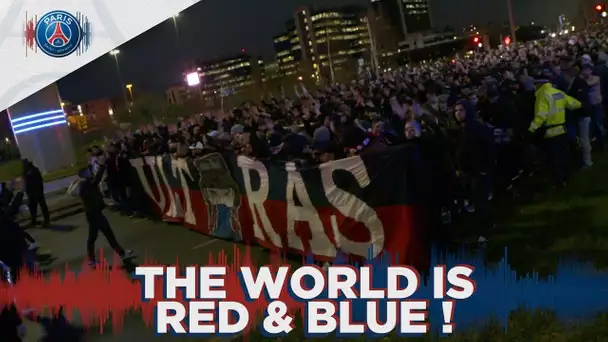 THE WORLD IS RED & BLUE !