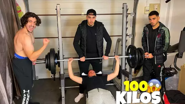 OMAR SOULÈVE 100 KILOS !! 😨🔥 ( il est vraiment trop chaud)