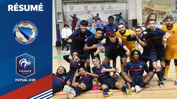 U19 Futsal : France-Bosnie (7-1), le résumé