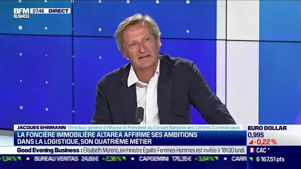 Jacques Ehrmann (Altarea) : Immobilier, la foncière Altarea se lance dans la logistique