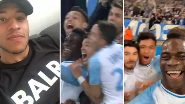 OM 2-0 ASSE : Célébration selfie pour Balotelli, tolisso felicite thauvin, velodrome vs la ligue