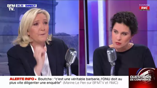 Le Pen : "En matière énergétique Emmanuel Macron a mené une politique de gribouilles"