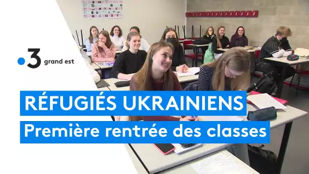 Guerre en Ukraine : réfugiée en Alsace, Paulina fait sa rentrée au lycée