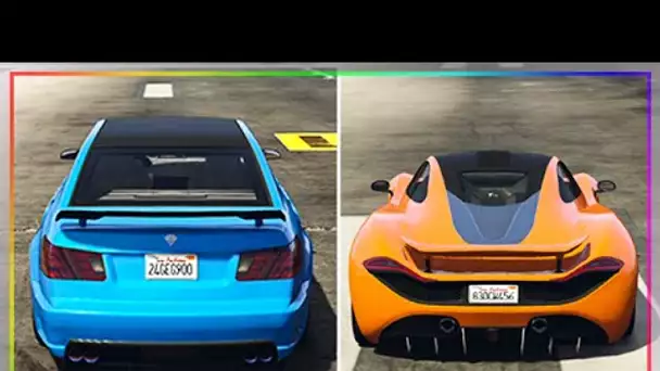 PROGEN T20 vs SCHAFTER V12 GTA 5 ONLINE