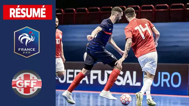 Futsal : France-Georgie (4-4), le résumé