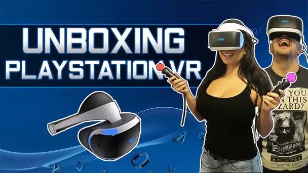 UNBOXING DU PLAYSTATION VR en compagnie de PinkGeek !!