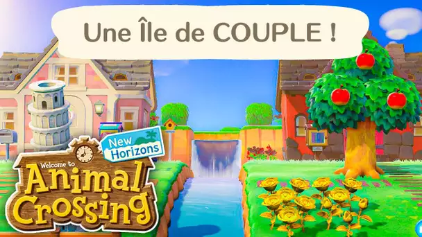 Visite d'une Île de COUPLE ! | Animal Crossing : New Horizons