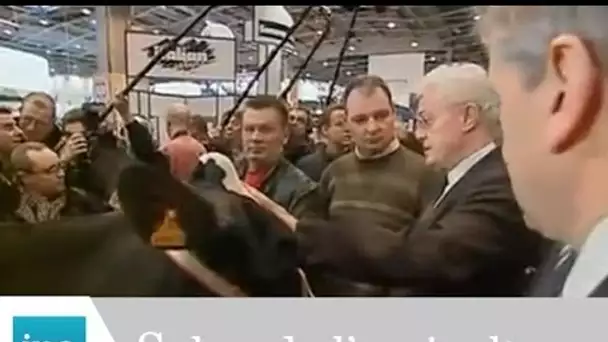 Les hommes politiques au Salon de l'Agriculture - Archive INA