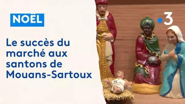 Toujours le succès pour la foire aux santons de Mouans-Sartoux