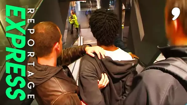 Un pickpocket se fait attraper par la police comme un débutant