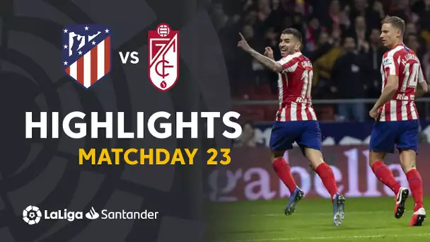 Highlights Atletico Madrid vs Granada CF (1-0)
