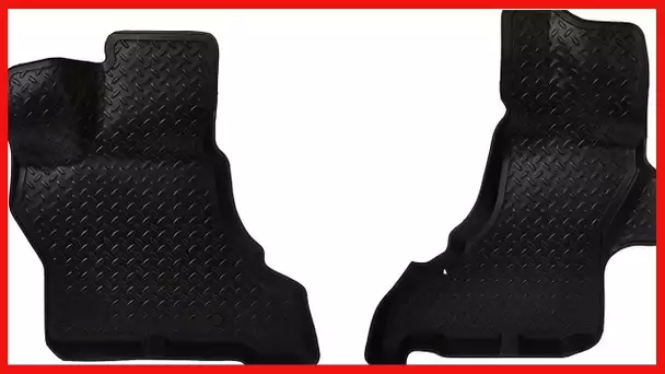 Husky Liners Classic Style Series | Front Floor Liners - Black | 33251 | Fits 2021-2022 Ford E-350