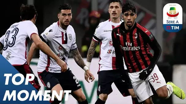Paquetá Scores His First Milan Goal | Milan 3-0 Cagliari | Top Moment | Serie A