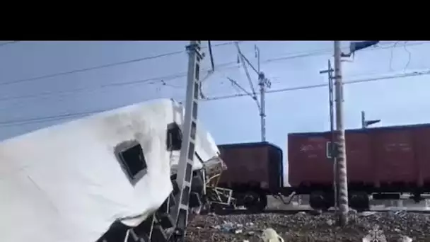 Russie : collision mortelle entre un train et un bus