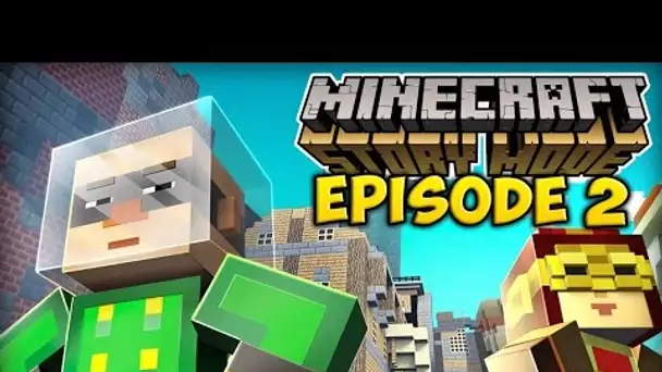 DIRECTION REDSTONIA ! | Minecraft Story Mode #Ep2