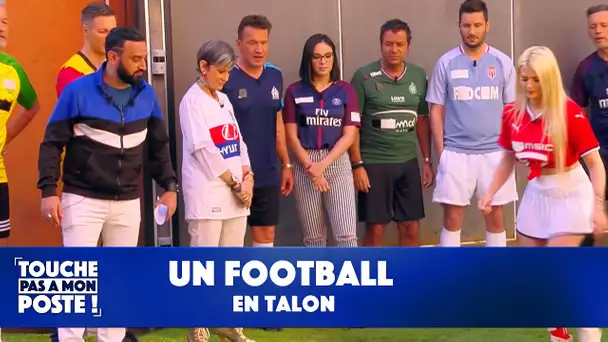 Les chroniqueurs font du foot en talon ?!