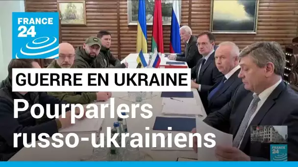 Pourparlers russo-ukrainiens : Moscou veut la neutralité de l'Ukraine, Kiev refuse • FRANCE 24
