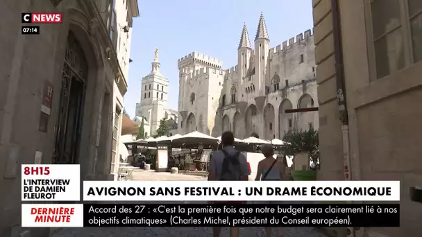 Avignon sans festival : un drame économique
