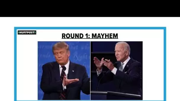 Premier débat télévisé Trump/Biden: "Un pugilat"