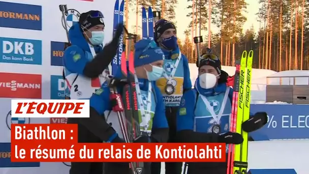 Le résumé du relais de Kontiolahti - Biathlon