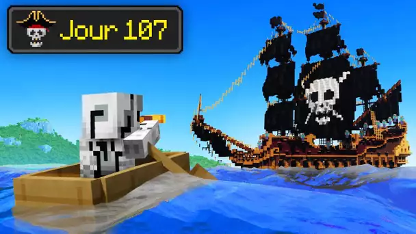 J'ai simulé une civilisation PIRATE dans Minecraft pendant 100 jours...