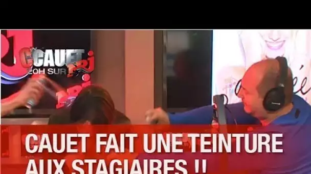 Cauet fait une teinture aux stagiaires à cause d&#039;Alizée ! - C&#039;Cauet sur NRJ