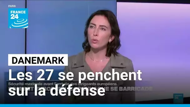 Les 27 se penchent sur la défense, sur fond de drones dans le ciel danois • FRANCE 24
