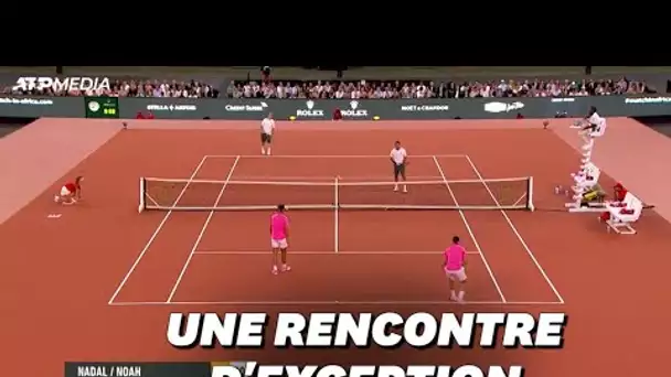 Il n'y avait jamais eu autant de spectateurs pour un match de tennis