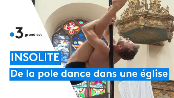 Insolite : de la pole dance dans une église