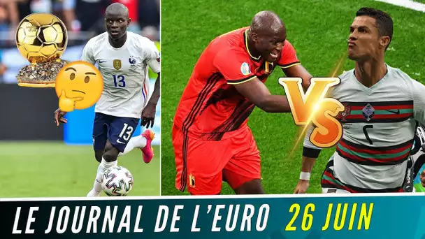 Les stats impressionnantes de KANTÉ, Zoom sur Belgique-Portugal et le duel LUKAKU-RONALDO