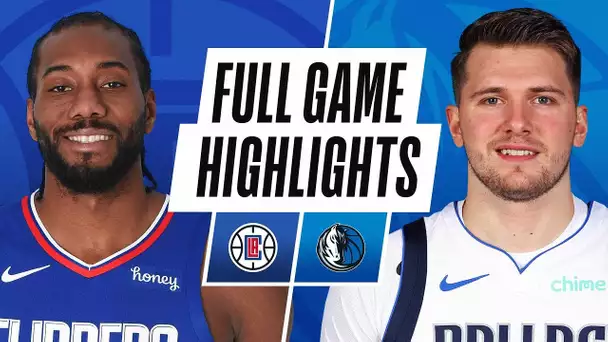 CLIPPERS at MAVERICKS | FULL GAME HIGHLIGHTS | March 15, 2021