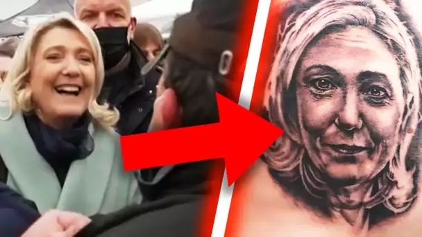 Il va se faire tatouer Marine Le Pen si elle devient présidente ! - Le Zapping du jour ! 07/12/2021