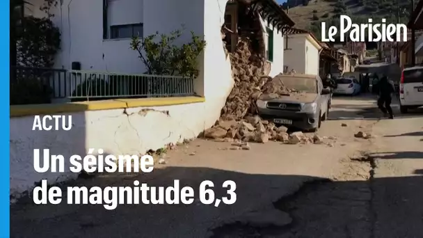 Un séisme de magnitude 6,3 secoue la Grèce