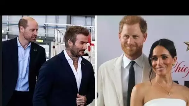 Un expert prévient Meghan qu'elle est « bouleversée » après que William ait battu les Sussex à « son