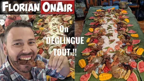 Qui MANGERA le + à ce FESTIN PHILIPPIN: BOODLE FIGHT!! - VLOG #838