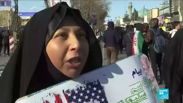 Anniversaire de la Révolution islamique : foule immense à Téhéran, Rohani fustige les États-Unis