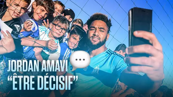 JORDAN AMAVI : "ÊTRE DÉCISIF" | OM INTERVIEW 💬