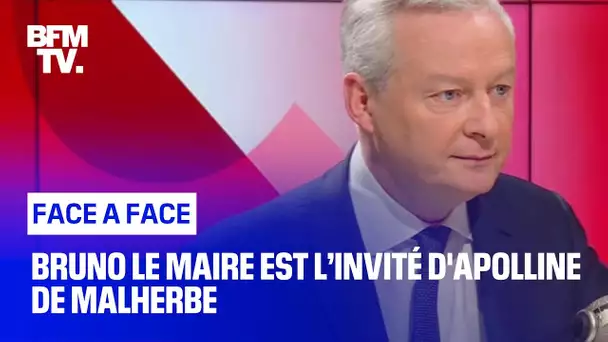 Face-à-Face : Bruno Le Maire