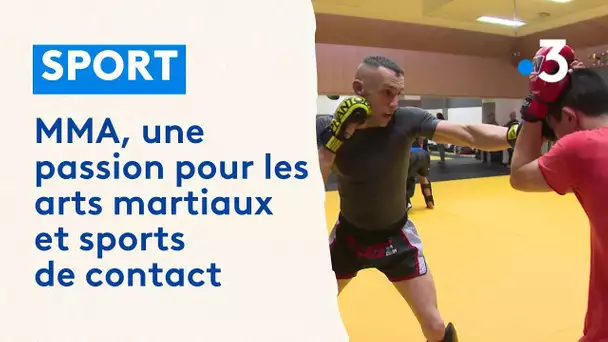 Arts martiaux : entraînement MMA combat de boxe