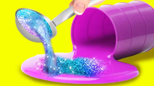 DES IDÉES DIY SATISFAISANTES || DES IDÉES FAITES MAISON AVEC DU SLIME, DE L'ARGILE ET DE LA RÉSINE