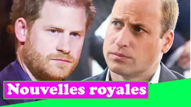 Harry et William devraient se réconcilier dans les coulisses   mais il n'y a pas eu de mouvement