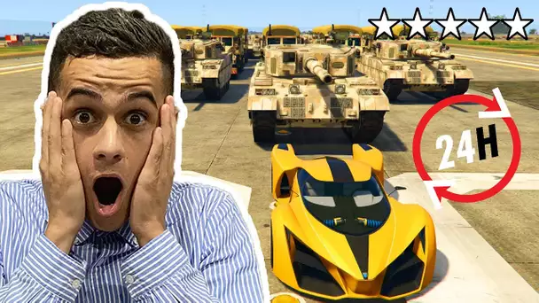 SURVIVRE 24H DANS LA BASE MILITAIRE DE GTA 5 ! (FACECAM)