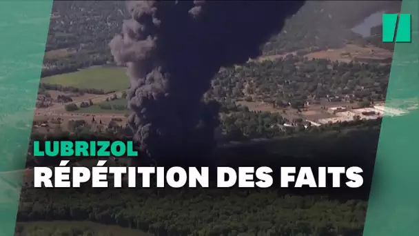 Une usine Lubrizol prend feu aux États-Unis, deux ans après l'incendie de Rouen